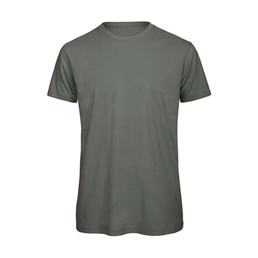 Férfi rövid ujjú póló B&C Inspire T/men T-Shirt -L, Millenáris khaki