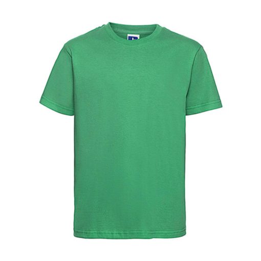 Gyerek rövid ujjú póló Russell Europe Kids' Slim T-Shirt -XL (140/9-10), Almazöld