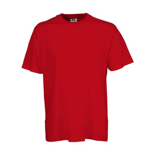 Férfi rövid ujjú póló Tee Jays Basic Tee -3XL, Piros