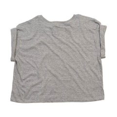 Női csapott ujjú organikus felső Mantis Women's Organic Crop T XS, Heather szürke Melange