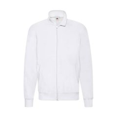 Férfi Pulóver  Hosszú ujjú Fruit of the Loom Lightweight Sweat Jacket   Fehér   urespolo.hu