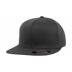 Uniszex  Sapka Flexfit Flexfit Flat Visor -S/M, Sötétszürke