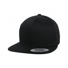   Férfi organikus sapka Flexfit Organic Cotton Snapback Egy méret, Fekete