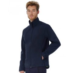 Férfi hosszú ujjú Softshell B and C ID.701 Softshell Jacket S, Fehér/fehér