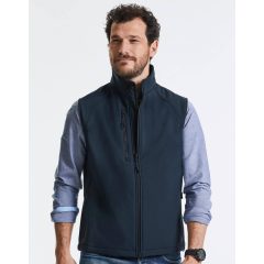 Férfi ujjatlan Softshell Russell Europe Softshell Gilet XS, Fekete