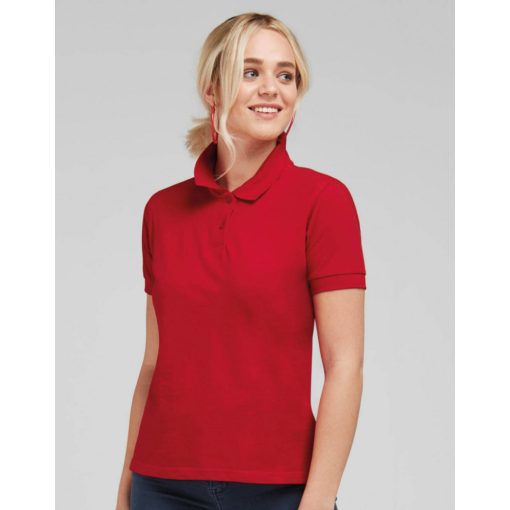 Női rövid ujjú galléros póló SG Ladies' Cotton Polo S, Fehér