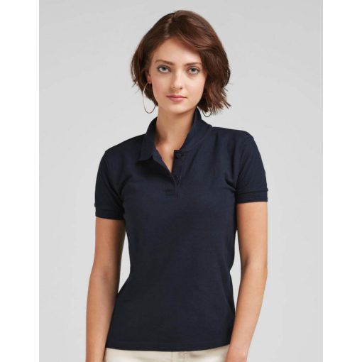 Női rövid ujjú galléros póló SG Ladies' Poly Cotton Polo S, Fehér