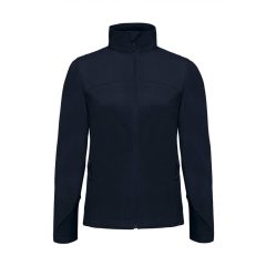 Női hosszú ujjú kabát B and C Coolstar/women Fleece Full Zip XS, Sötétkék (navy)