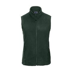 Női ujjatlan mellény Russell Europe Ladies' Gilet Outdoor Fleece XS, Sötétzöld