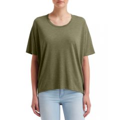   Női póló Anvil ANL36PV Freedom póló -XL, Heather City Green