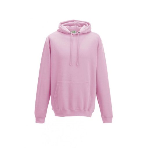 Uniszex kapucnis pulóver Just Hoods AWJH001 College Hoodie -2XL, Baby Pink