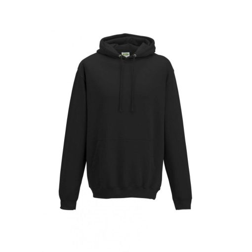 Uniszex kapucnis pulóver Just Hoods AWJH001 College Hoodie -3XL, Black Smoke