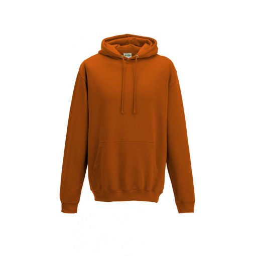 Uniszex kapucnis pulóver Just Hoods AWJH001 College Hoodie -2XL, Burnt Orange