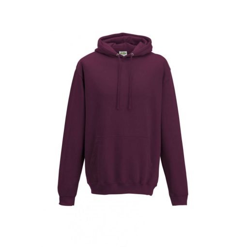 Uniszex kapucnis pulóver Just Hoods AWJH001 College Hoodie -2XL, Burgundy