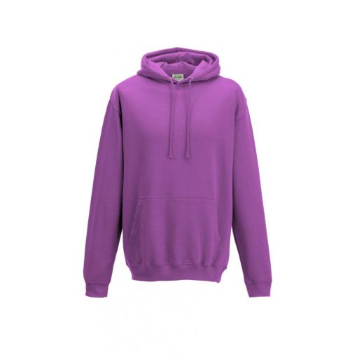 Uniszex kapucnis pulóver Just Hoods AWJH001 College Hoodie -2XL, Candyfloss Pink