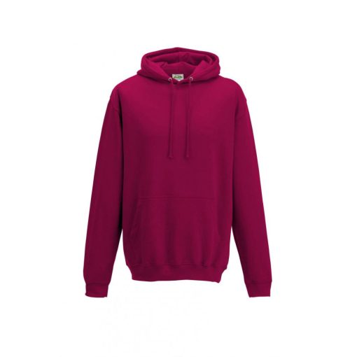 Uniszex kapucnis pulóver Just Hoods AWJH001 College Hoodie -2XL, Cranberry