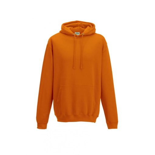 Uniszex kapucnis pulóver Just Hoods AWJH001 College Hoodie -3XL, Orange Crush