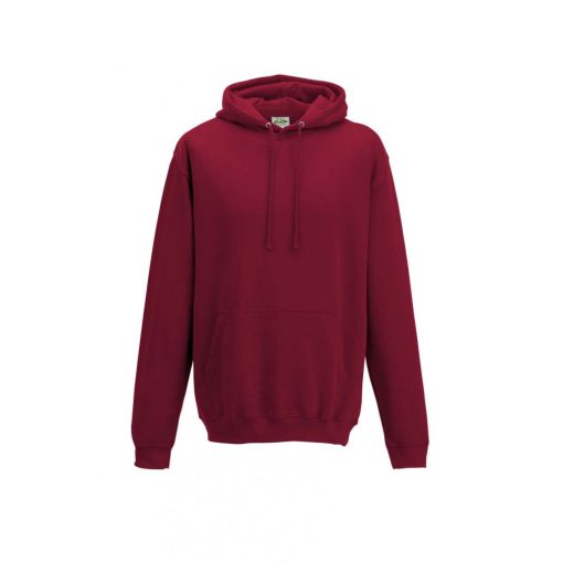 Uniszex kapucnis pulóver Just Hoods AWJH001 College Hoodie -2XL, Red Hot Chilli