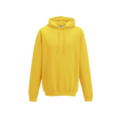 Uniszex kapucnis pulóver Just Hoods AWJH001 College Hoodie -2XL, Sun Yellow