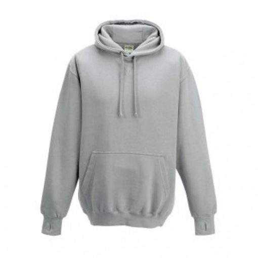 Uniszex kapucnis pulóver Just Hoods AWJH020 Street Hoodie -L, Heather Grey