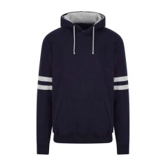 Uniszex kapucnis pulóver Just Hoods AWJH103 Game Day Hoodie -XS, New French Navy/Heath