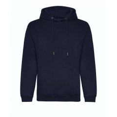   Uniszex kapucnis pulóver Just Hoods AWJH201 Organic Hoodie -3XL, New French Navy