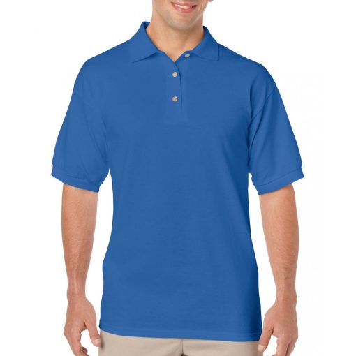 Uniszex galléros póló Gildan GI8800 Dryblend Adult Jersey polo -2XL, Royal