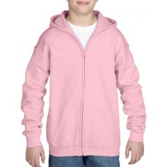 Gyerek kapucnis pulóver Gildan GIB18600 Heavy Blend Youth Full Zip Hooded Sweatshirt -