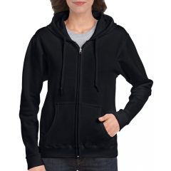 Női kapucnis pulóver Gildan GIL18600 Heavy Blend Ladies Full Zip Hooded Sweatshirt -XL