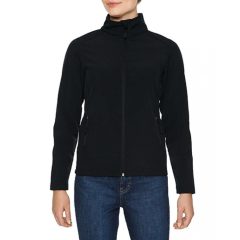   Női kabát Gildan GILSS800 Hammer Ladies Softshell Jacket -XL, Black