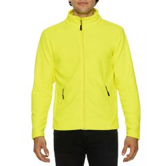   Uniszex kabát Gildan GIPF800 Hammer Micro-Fleece Jacket -4XL, Safety Green