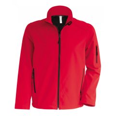 Férfi kabát Kariban KA401 Softshell Jacket -M, Red