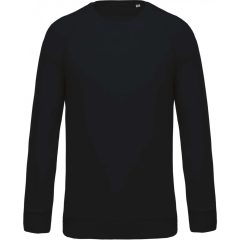 Férfi pulóver Kariban KA480 Men S Organic Cotton Crew neck Raglan Sleeve Sweatshirt -2