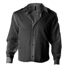 Férfi ing Kariban KA522 Men S Fitted Long-Sleeved non-Iron Shirt -3XL, Black