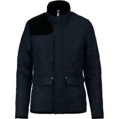   Női kabát Kariban KA6127 Ladies’ Quilted Jacket -XL, Navy/Black