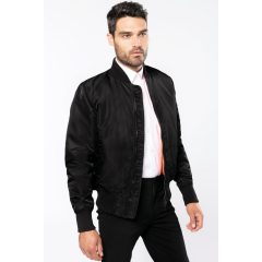   Uniszex kabát Kariban KA613 Reversible Bomber Jacket -4XL, Black/Orange