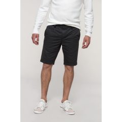 Férfi rövid nadrág Kariban KA752 Men S Washed Effect Bermuda Shorts -50, Washed Marsal