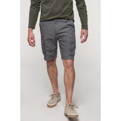 Férfi rövid nadrág Kariban KA755 Men S Lightweight Multipocket Bermuda Shorts -38, Bei