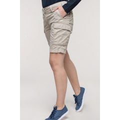 Női rövid nadrág Kariban KA756 Ladies Lightweight Multipocket Bermuda Shorts -36, Ligh