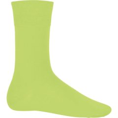 Uniszex zokni Kariban KA813 Cotton City Socks -43/46, Lime