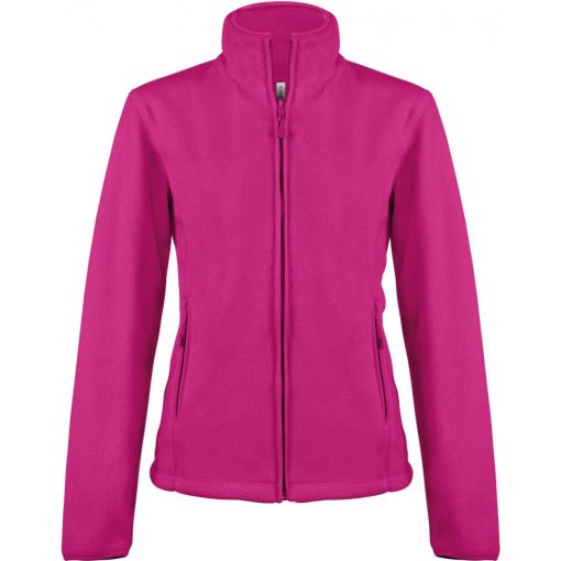 Női kabát Kariban KA907 Maureen - Ladies Full Zip Microfleece Jacket -L, Fuchsia