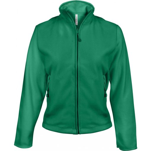 Női kabát Kariban KA907 Maureen - Ladies Full Zip Microfleece Jacket -L, Kelly Green