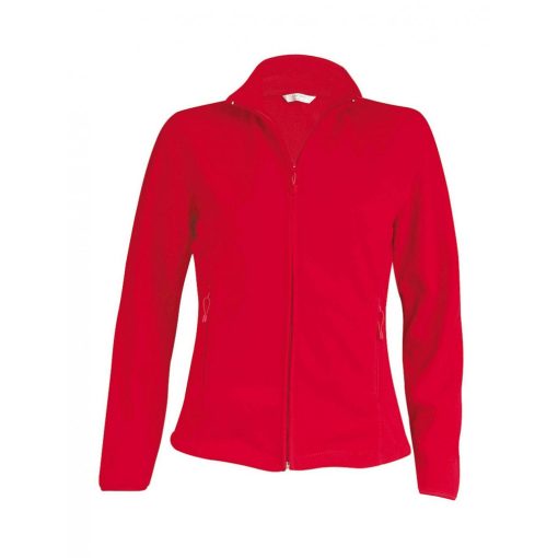 Női kabát Kariban KA907 Maureen - Ladies Full Zip Microfleece Jacket -3XL, Red