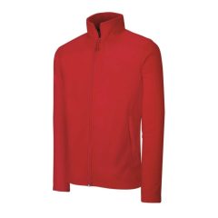   Uniszex kabát Kariban KA9102 Full Zip Microfleece Jacket -L, Red