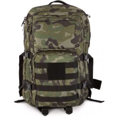   Uniszex hátizsák Kimood KI0162 M.O.L.L.E. Backpack -Egy méret, Olive Terepmintás Camouflage