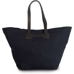   Női táska Kimood KI0280 Handbag With Leather Handles -Egy méret, Night Navy