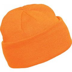   Uniszex sapka K-UP KP031 Beanie -Egy méret, Fluorescent Orange