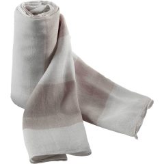   Uniszex sál K-UP KP067 Cheche Scarf -Egy méret, Beige/White