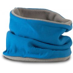   Uniszex nyakmelegítő K-UP KP121 Fleece-Lined neckwarmer -Egy méret, Lagoon/Light Grey