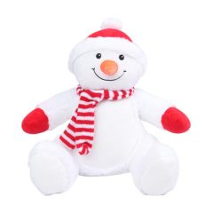   Uniszex plüss játék Mumbles MM567 Zippie Snowman -Egy méret, White